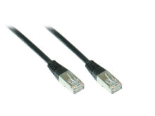 Кабели и разъемы для аудио- и видеотехники Alcasa 5m Cat5e сетевой кабель SF/UTP (S-FTP) Черный 855S-050