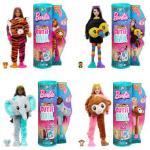 Купить куклы и пупсы для девочек Barbie: BARBIE Cutie Reveal Amigos De La Jungla Series (Assorted Models) Doll