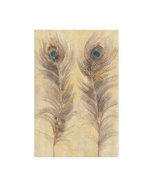 Trademark Global albena Hristova Blue Eyed Feathers Canvas Art - 15.5