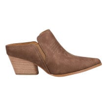 Corkys Toe Tapper Pointed Toe Mules Womens Brown Dress Casual 10-0071-COGN купить онлайн