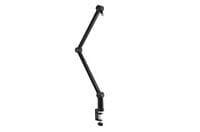 Kensington A1020 Boom Arm - Boom microphone stand - Desk mount base - Black - Aluminium - Plastic - Steel - Steel - 3/8