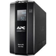Источники бесперебойного питания (UPS) aPC - APC Back-UPS Pro BR900MI - USV - 900 VA