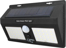 Подсветка для стен и лестниц kinkiet LTC LTC Lampa solarna LED 40xSMD 8W, 1000lm, 1200mAh PIR + panel słoneczny.
