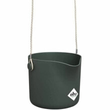 Hanging Planter Elho Green Plastic Ø 18 cm