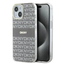 DKNY Dkhmp15Shrhsee iPhone 151413 6.1 Bezowy Iml Mono&Stripe phone case