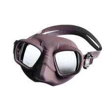 Masks and snorkels for scuba diving