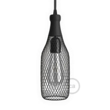 CREATIVE CABLES Metal Magnum Bottle Lampshade