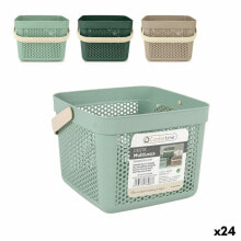 Multi-purpose basket Confortime Plastic 5 L 20 x 20 x 15,5 cm (24 Units)