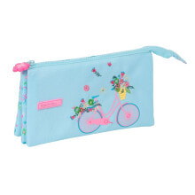 SAFTA Bicycle Triple pencil case