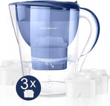 Купить фильтры-кувшины для воды Aigostar: Dzbanek filtrujący Aigostar Water Pitcher 3.5L ( with Timer） Blue VDE/Pure