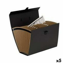 Organiser Folder Fellowes Accordeon Black (25 x 36,2 x 12,4 cm)