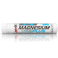 Магний aMIX Magnesium Plus Liquid Комплекс с бисглицинатом и цитратом магния, калием и витаминами С и В6 20 х 25 мл