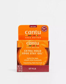 Cantu – Shea Butter – Extra Hold Edge Stay Gel, 64 g