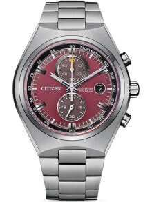 Мужские наручные часы с ремешком Citizen CA7090-87X Eco-Drive Super-Titanium