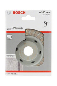 Standard For Concrete Turbo 105 Mm Elmas Çanak Disk