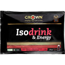 CROWN SPORT NUTRITION Energy Berries Isotonic Drink Powder Sachet 32g