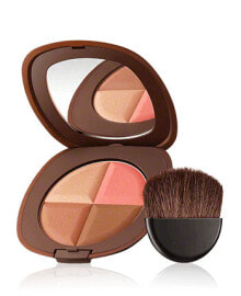 Blush and bronzer for the face