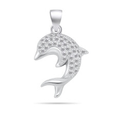 Кулоны и подвески decent silver pendant Dolphin PT125W