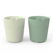 Посуда для малышей DONE BY DEER Mini Mug 2 Pack Croco