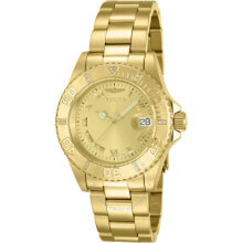 Мужские наручные часы с браслетом Мужские наручные часы с золотым браслетом Invicta Pro Diver Gold Dial Ladies Watch 12820