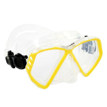 Masks and snorkels for scuba diving