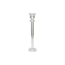 Candleholder Romimex Transparent Glass 5 x 31 x 5 cm