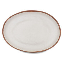 Купить посуда и приборы для сервировки стола Q Squared: Potter Terracotta Melaboo Oval Platter
