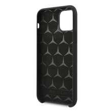 SOURCING Mercedes Mehcn58Silbk iPhone 11 Pro Silicone Line phone case