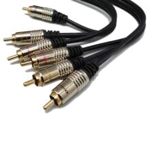 EUROCONNEX 3xRCA 5 m RCA Cable