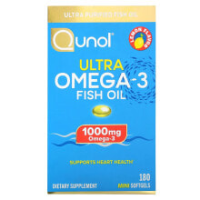 Fish oil and Omega 3, 6, 9 Qunol