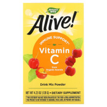 Натурес Вэй, Alive!, фруктовый источник витамина C, 120 г (4,23 унции)