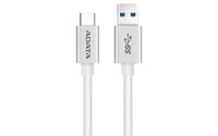 ADATA USB-C - USB 3.0, 1m, 1 m, USB C, USB A, USB 3.2 Gen 1 (3.1 Gen 1), Male/Male, White