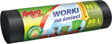 Купить мешки для мусора AMIGO: Amigo Worki na śmieci LDPE 60L 10szt.