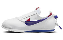 CLOT x Nike Cortez Cortez 三合一 可拆卸 功夫 防滑耐磨 低帮 跑步鞋 男女同款 白蓝红 / Кроссовки CLOT x Nike Cortez Cortez DZ3239-100