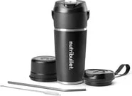 NutriBullet Flip NBP016B Tragbarer Smoothie Maker schwarz