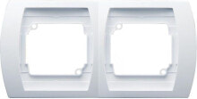 Розетки, выключатели и рамки ospel Gazela frame 2-fold horizontal white (R-2JH / 00)