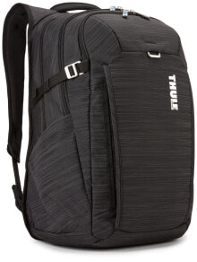 Men's Backpacks construct CONBP-216 Black, City, 39.6 cm (15.6&quot;), Notebook compartment, Nylon