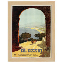 Bilderrahmen Poster Alassio