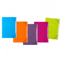 Pagna 21616-00 - Conventional file folder - A4 - Cardboard - Multicolour - Elastic band