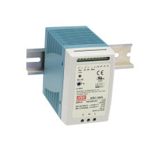 Блоки питания для светодиодных лент mEAN WELL DRC-100A адаптер питания / инвертор Для помещений 96,6 W Синий, Белый