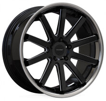 Колесный диск литой Corspeed Deville Inox mattblack PureSport gefräst 9x20 ET40 - LK5/115 ML73.1