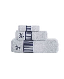 Brooks Brothers brooks Brothers Fancy Border 3 Piece Turkish Cotton Towel Set