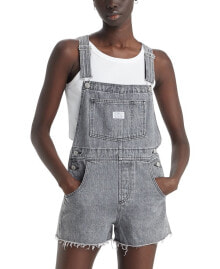 Levi's women's Vintage-Style Cotton Denim Shortalls