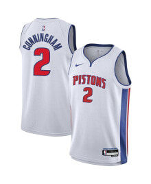 Nike big Boys Cade Cunningham White Detroit Pistons Swingman Jersey - Association Edition