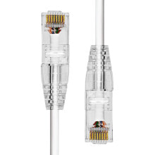 Кабели и разъемы для аудио- и видеотехники proXtend S-6UTP-0025W сетевой кабель Белый 0,25 m Cat6 U/UTP (UTP)