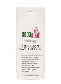 Средство для душа SEBAMED Wash lotion with phytosterols Anti-Dry (Derma-Soft Wash Emulsion) 200 ml