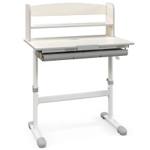 Slickblue height Adjustable Kids Study Desk with Tilt Desktop