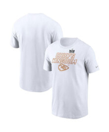 Nike men's White Kansas City Chiefs Super Bowl LVIII Local T-shirt