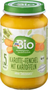 Gemüse Karotte-Fenchel mit Kartoffeln, ab dem 5.Monat, 190 g