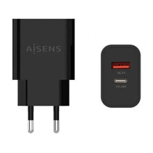 AISENS A110-0682 USB-C And USB-C Wall Charger 20W